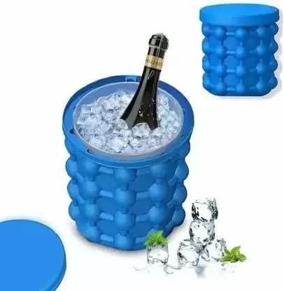 Silicone Ice Cube Maker Bucket – Easy-Release Ice Tray