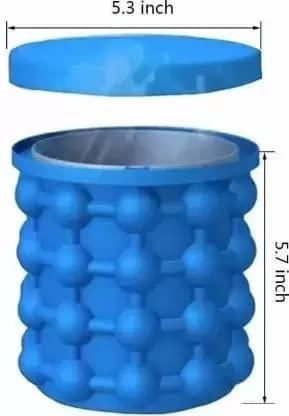 Silicone Ice Cube Maker Bucket – Easy-Release Ice Tray