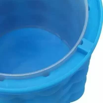 Silicone Ice Cube Maker Bucket – Easy-Release Ice Tray